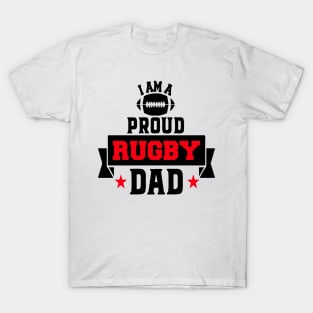 Proud Rugby Dad T-Shirt